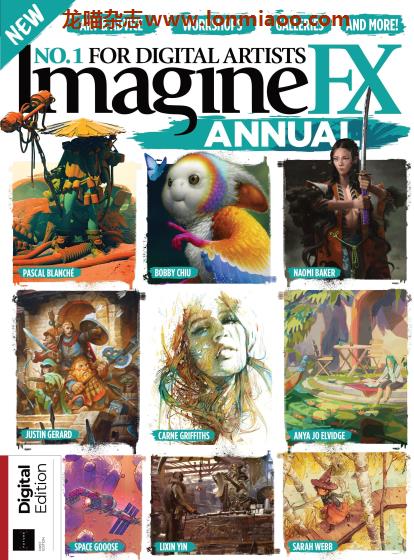 [英国版]ImagineFX 数码动漫CG艺术杂志PDF电子版 特刊 Annual Ed1 2021